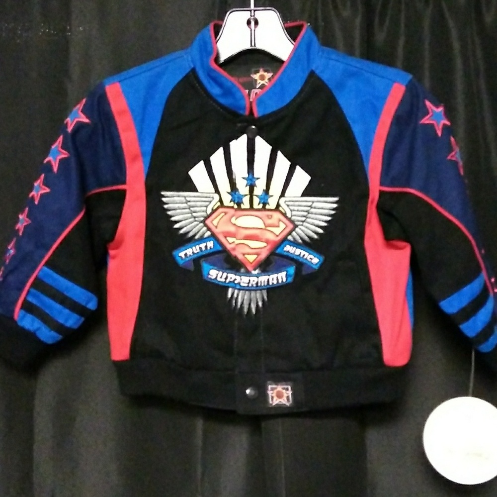 Superman character jacket